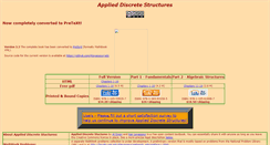 Desktop Screenshot of discretemath.org